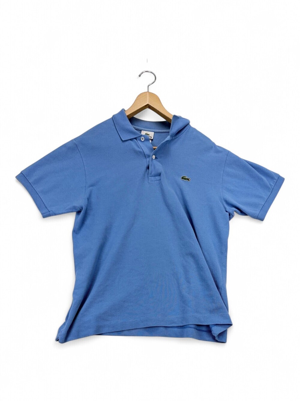 Lacoste Men's Classic Pique Polo Shirt Sz M Light Blue
